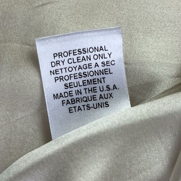 Alice + Olivia 100% Silk Floral Sequin Mini Dress XS Fairy Bow Preppy Party - Picture 14 of 14